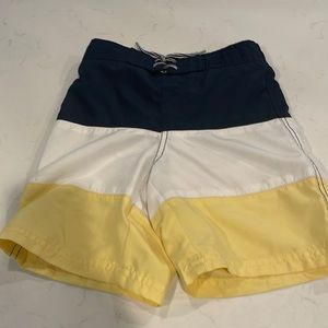 Boys size 5 Janie and Jack Swim Trunks in great condition